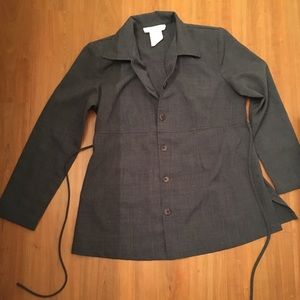 Motherhood Maternity Pants and Jacket Gray